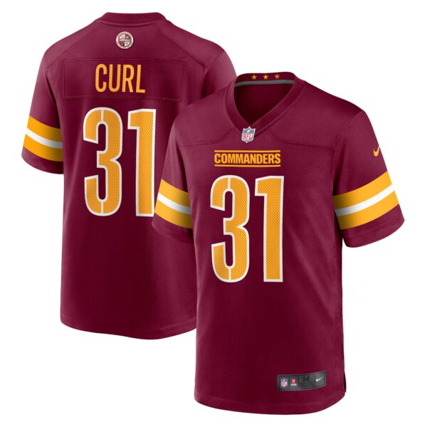 Kamren Curl Washington Commanders Nike Player Game Jersey – Burgundy