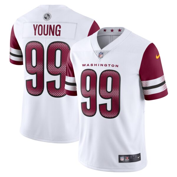 Chase Young Washington Commanders Nike Vapor Limited Jersey – White