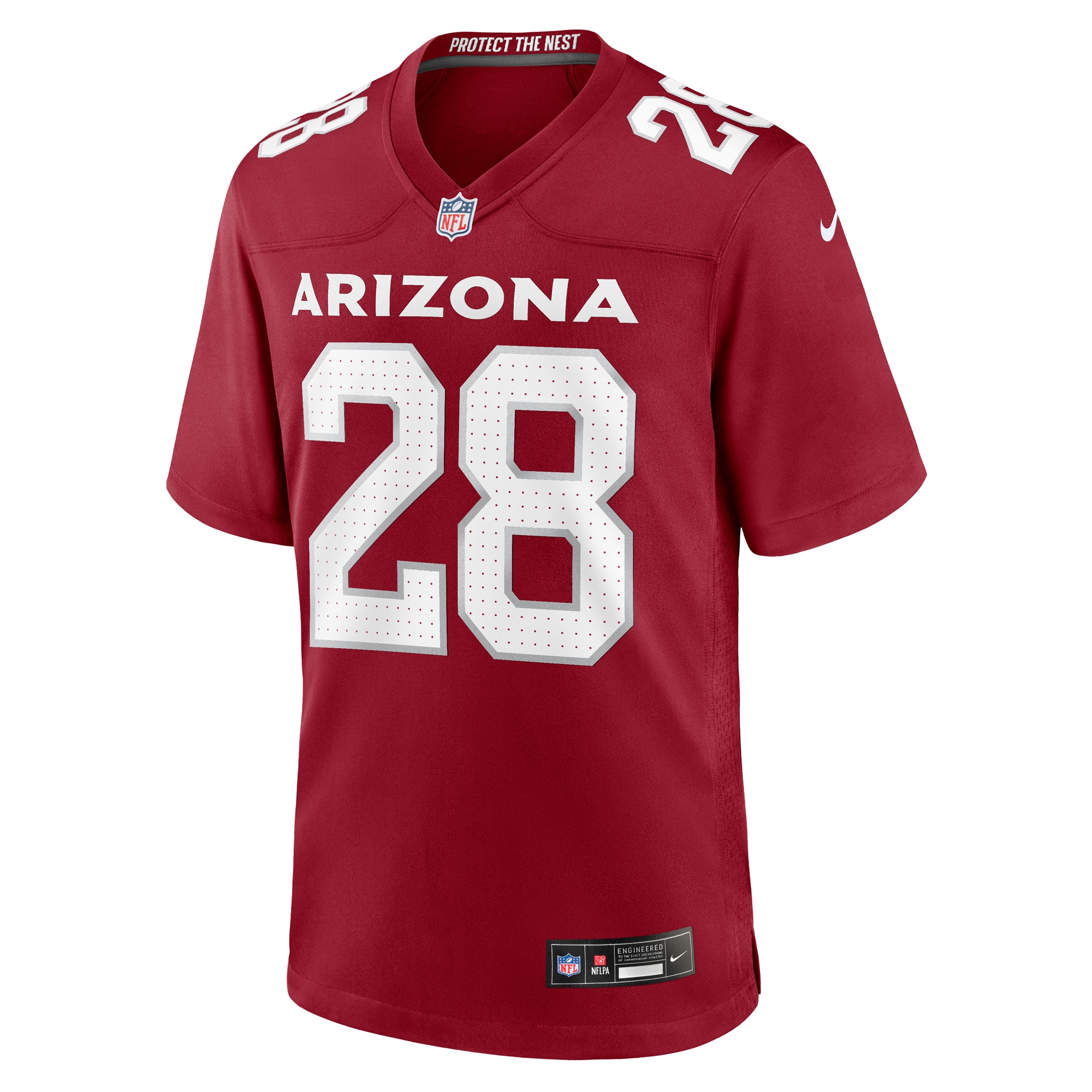 Qwuantrezz Knight Arizona Cardinals Nike Game Jersey – Cardinal - Image 2
