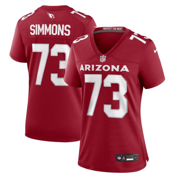 Lachavious Simmons Arizona Cardinals Nike Women’s Team Game Jersey – Cardinal
