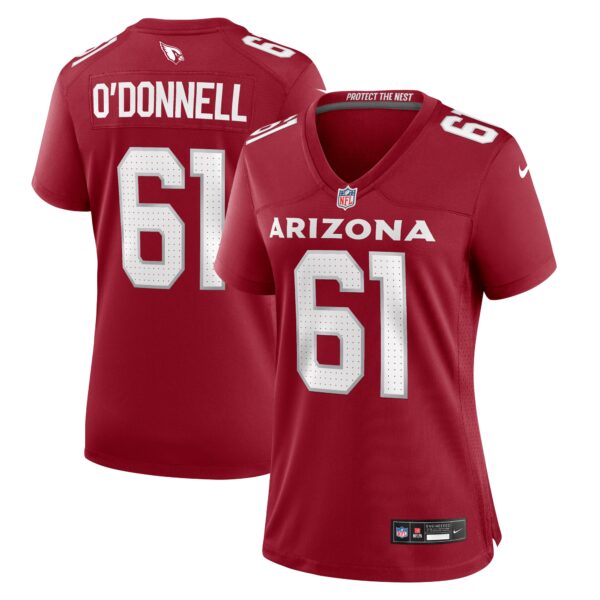 Carter O’Donnell Arizona Cardinals Nike Women’s Team Game Jersey – Cardinal