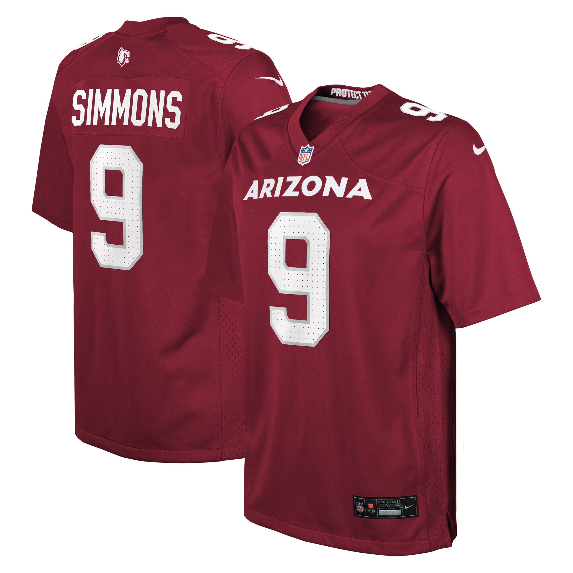 Isaiah Simmons Arizona Cardinals Nike Youth Game Jersey – Cardinal