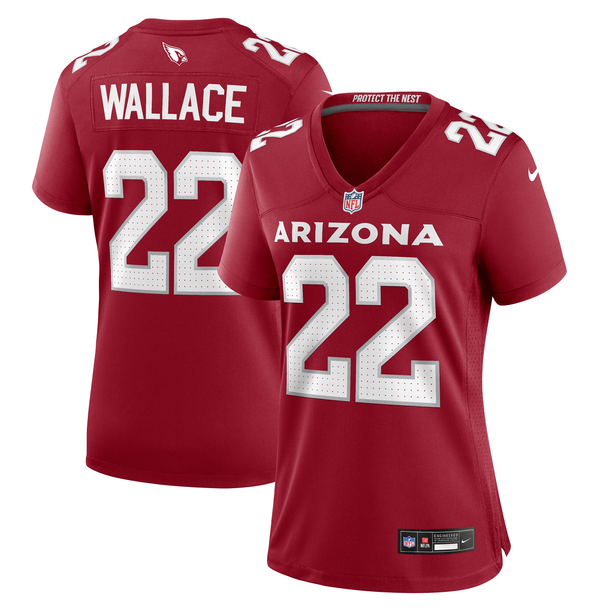 K’Von Wallace Arizona Cardinals Nike Women’s Team Game Jersey – Cardinal