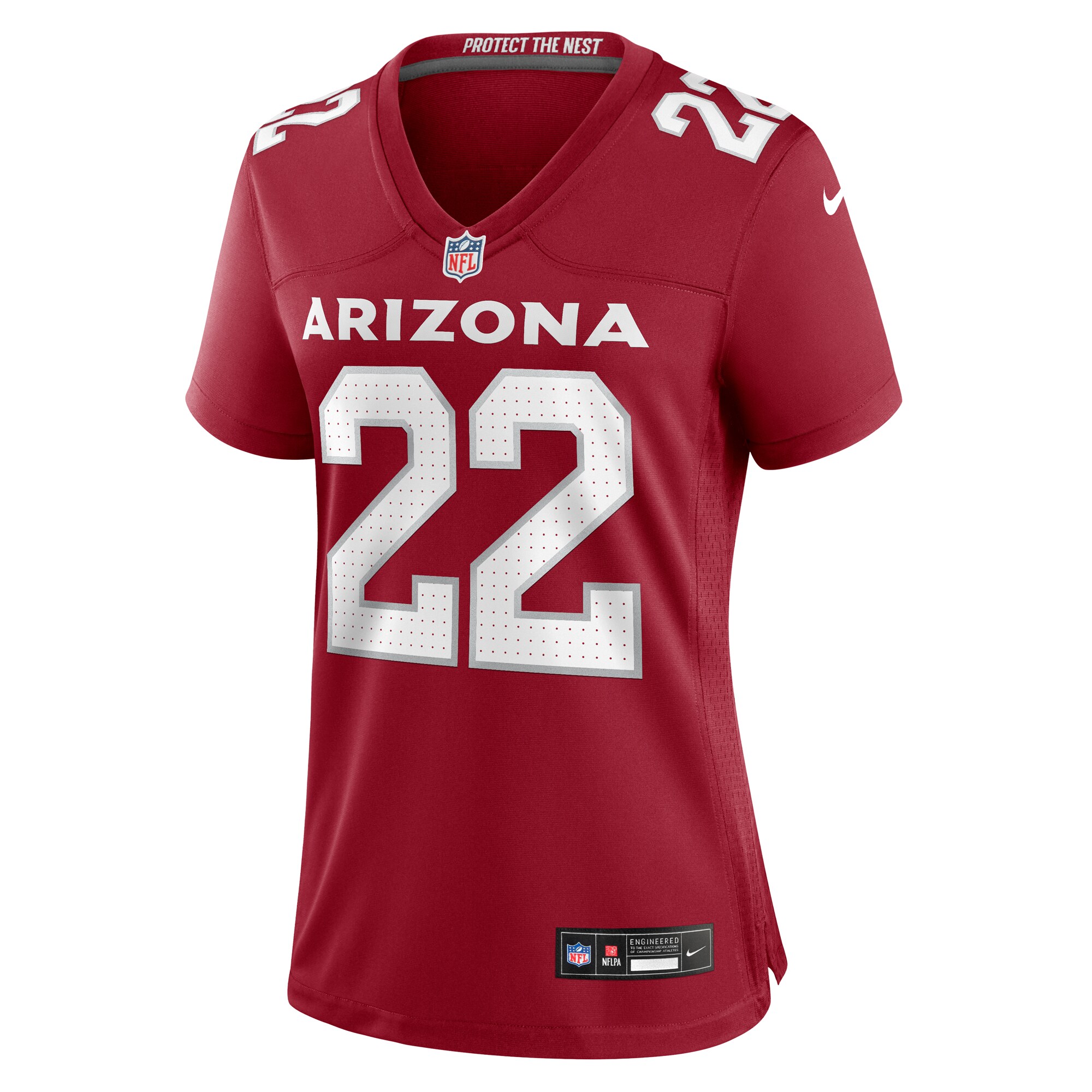 K’Von Wallace Arizona Cardinals Nike Women’s Team Game Jersey – Cardinal - Image 2