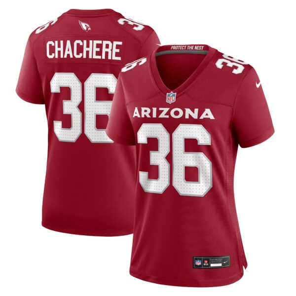 Andre Chachere Arizona Cardinals Nike Women’s Team Game Jersey – Cardinal