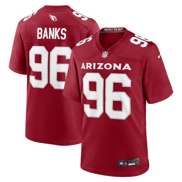 Eric Banks Arizona Cardinals Nike Game Jersey – Cardinal