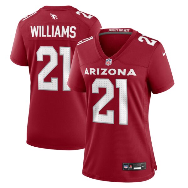 Garrett Williams Arizona Cardinals Nike Women’s Game Jersey – Cardinal