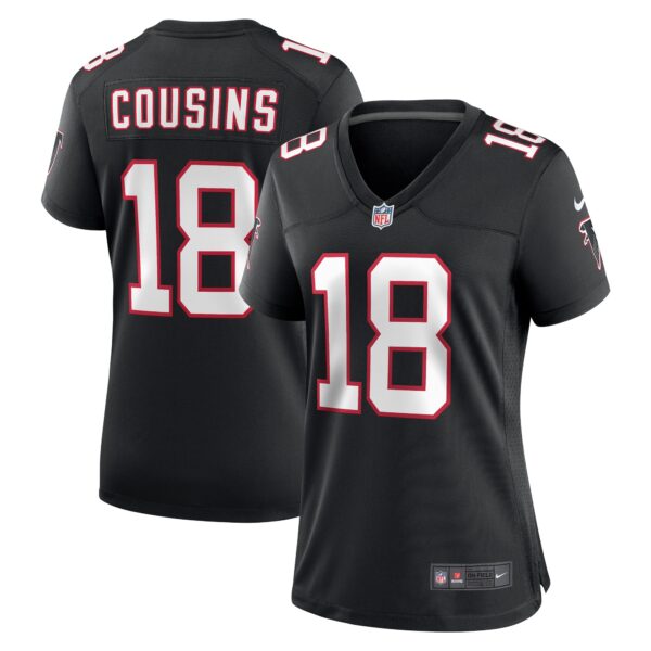 Kirk Cousins Atlanta Falcons Nike Women’s Alternate Game Jersey – Black