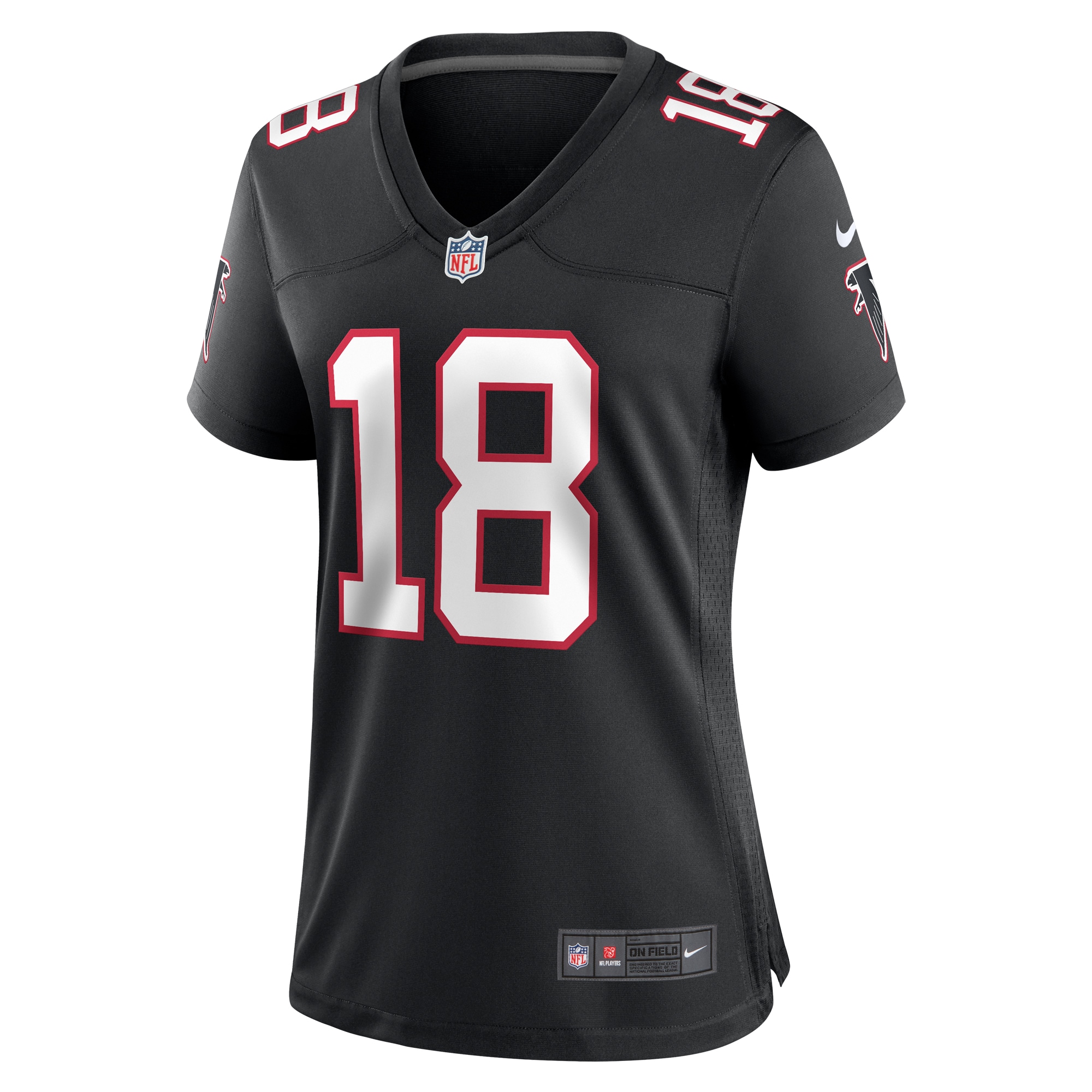Kirk Cousins Atlanta Falcons Nike Women’s Alternate Game Jersey – Black - Image 2