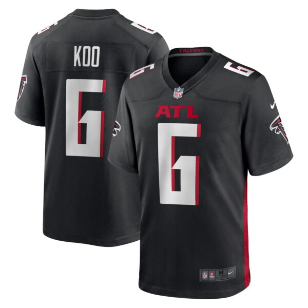 Younghoe Koo Atlanta Falcons Nike Team Game Jersey – Black