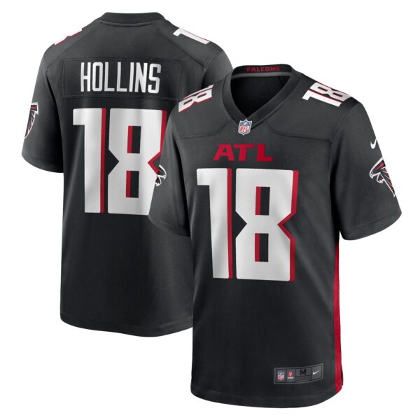 Mack Hollins Atlanta Falcons Nike Game Player Jersey – Black