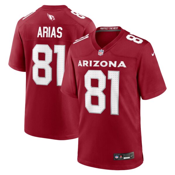 Daniel Arias Arizona Cardinals Nike Team Game Jersey – Cardinal