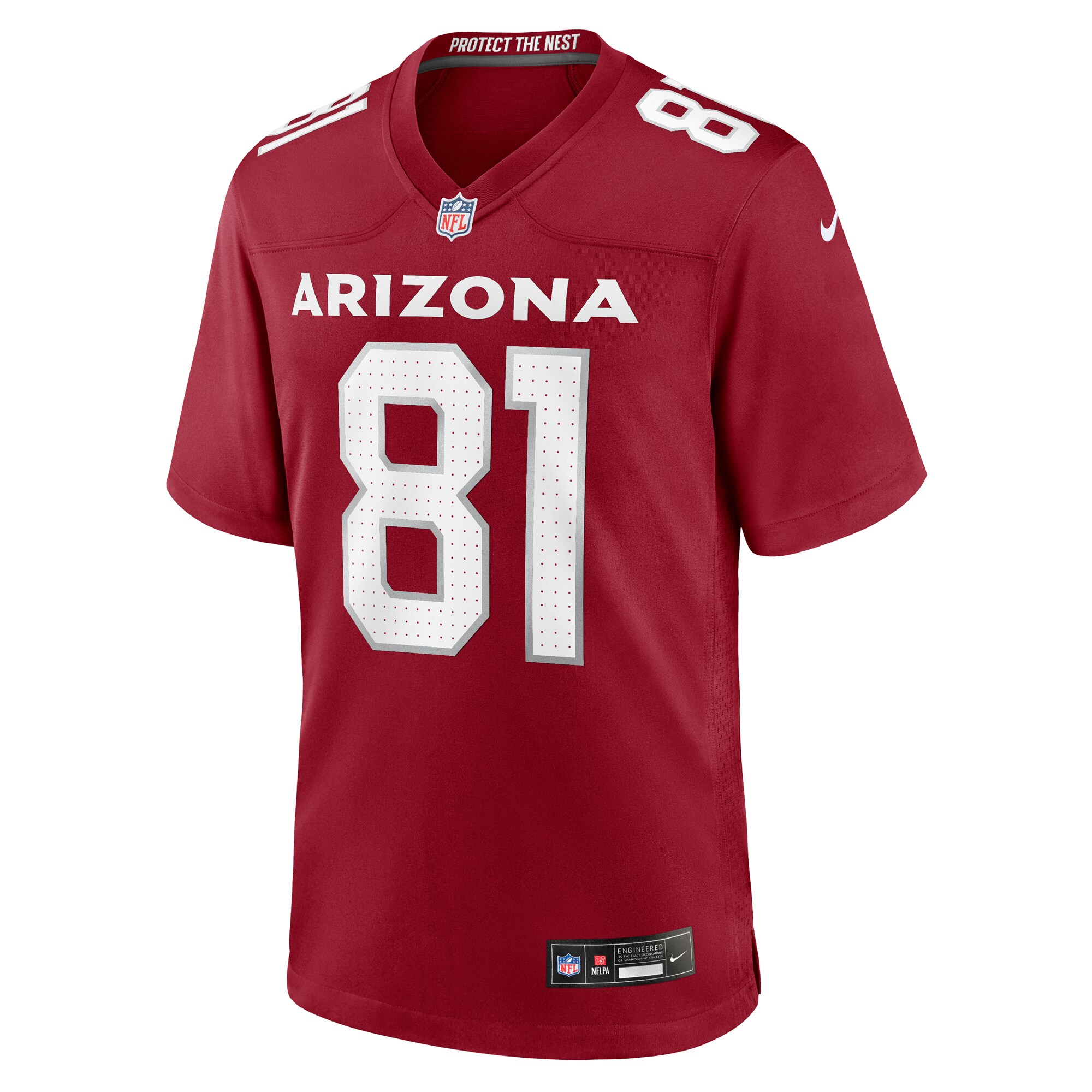 Daniel Arias Arizona Cardinals Nike Team Game Jersey – Cardinal - Image 2