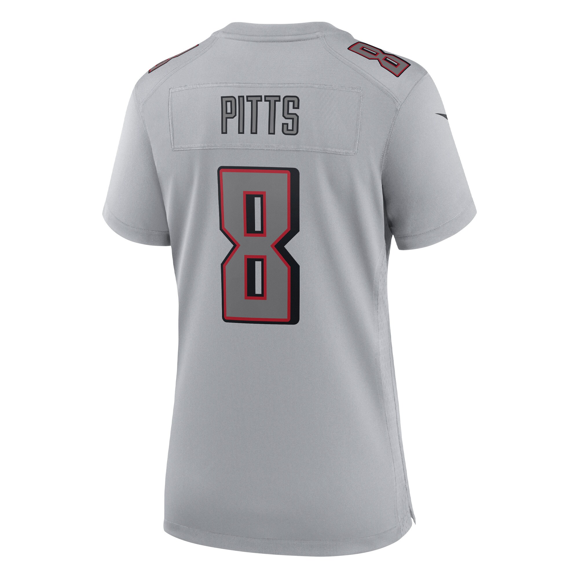 Kyle Pitts Atlanta Falcons Nike Women’s Atmosphere Fashion Game Jersey – Gray - Image 3