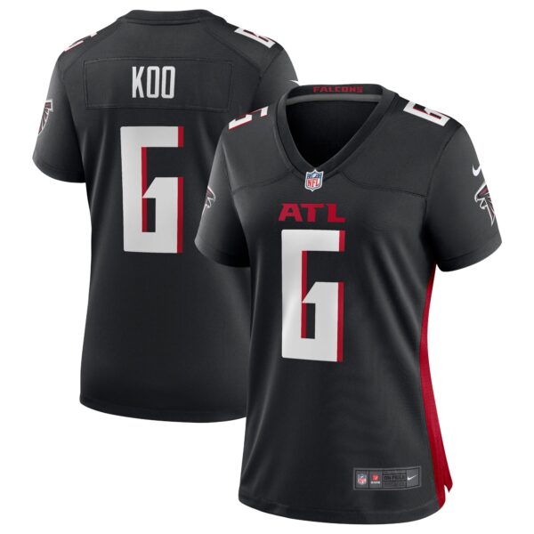 Younghoe Koo Atlanta Falcons Nike Women’s Team Game Jersey – Black
