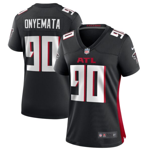 David Onyemata Atlanta Falcons Nike Women’s Game Player Jersey – Black