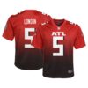 Drake London Atlanta Falcons Nike Youth Game Jersey – Red