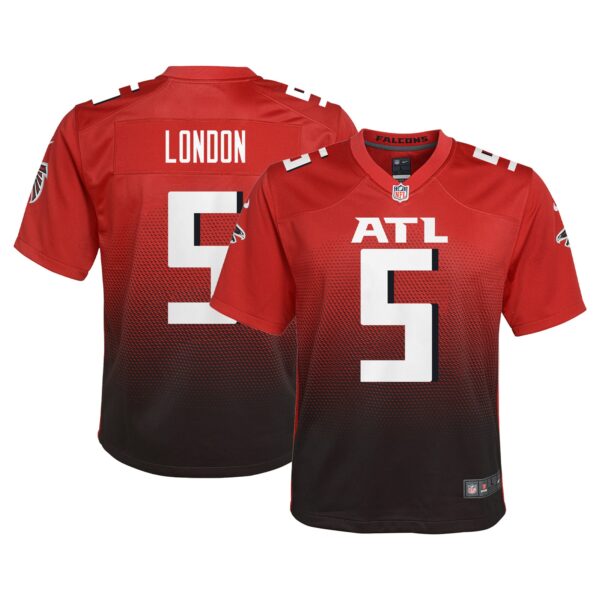 Drake London Atlanta Falcons Nike Youth Game Jersey – Red