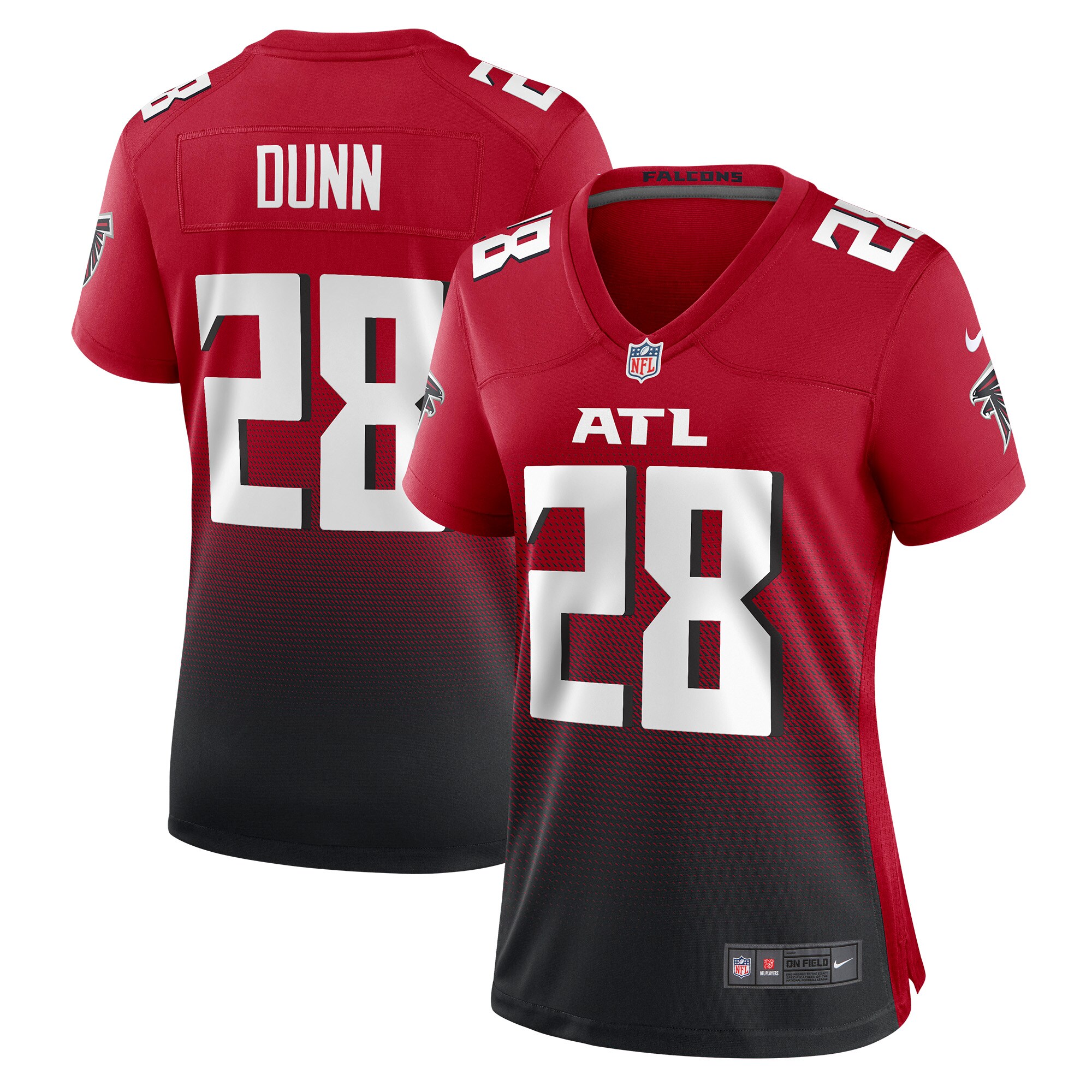 Warrick Dunn Atlanta Falcons Nike Women’s Retired Game Jersey – Red