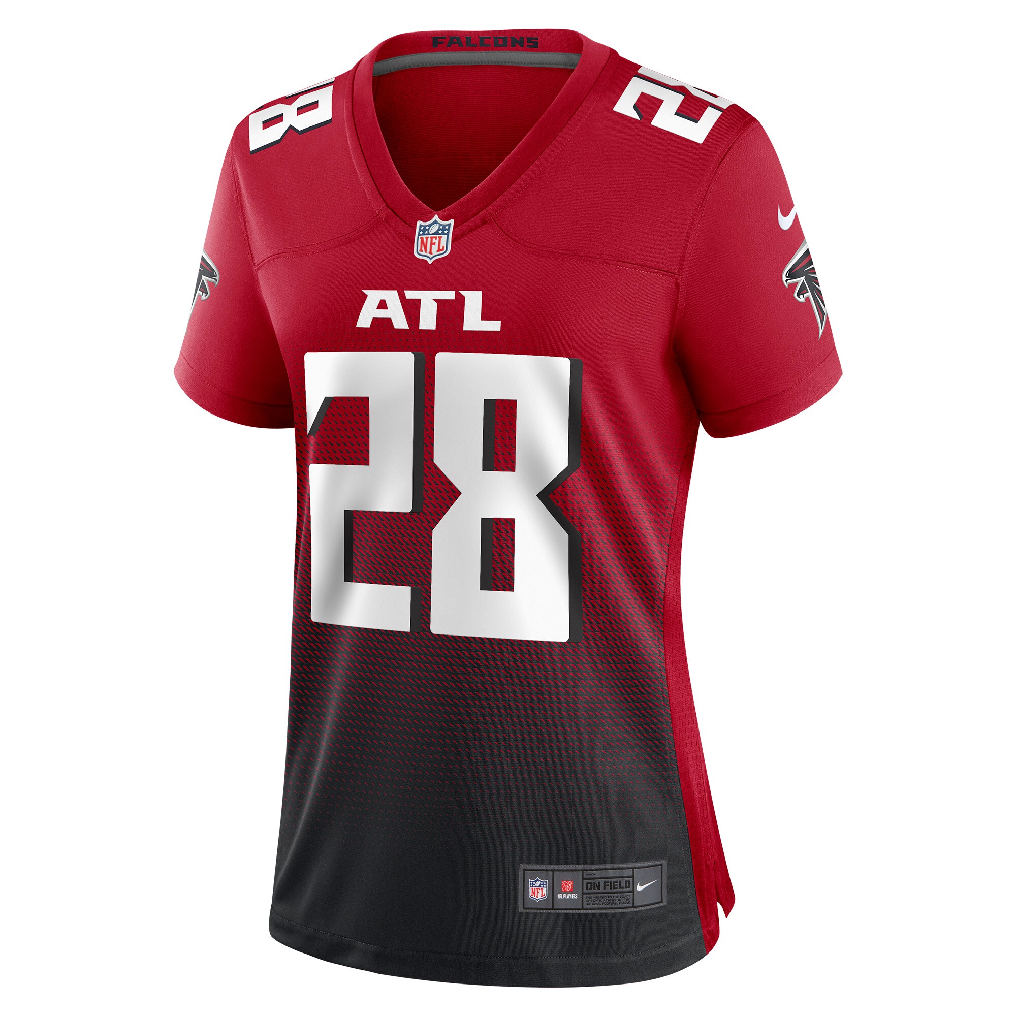 Warrick Dunn Atlanta Falcons Nike Women’s Retired Game Jersey – Red - Image 2