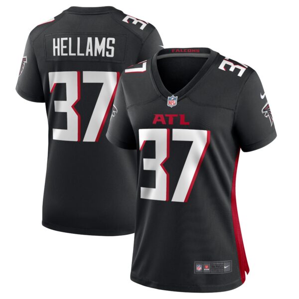 DeMarcco Hellams Atlanta Falcons Nike Women’s Team Game Jersey – Black