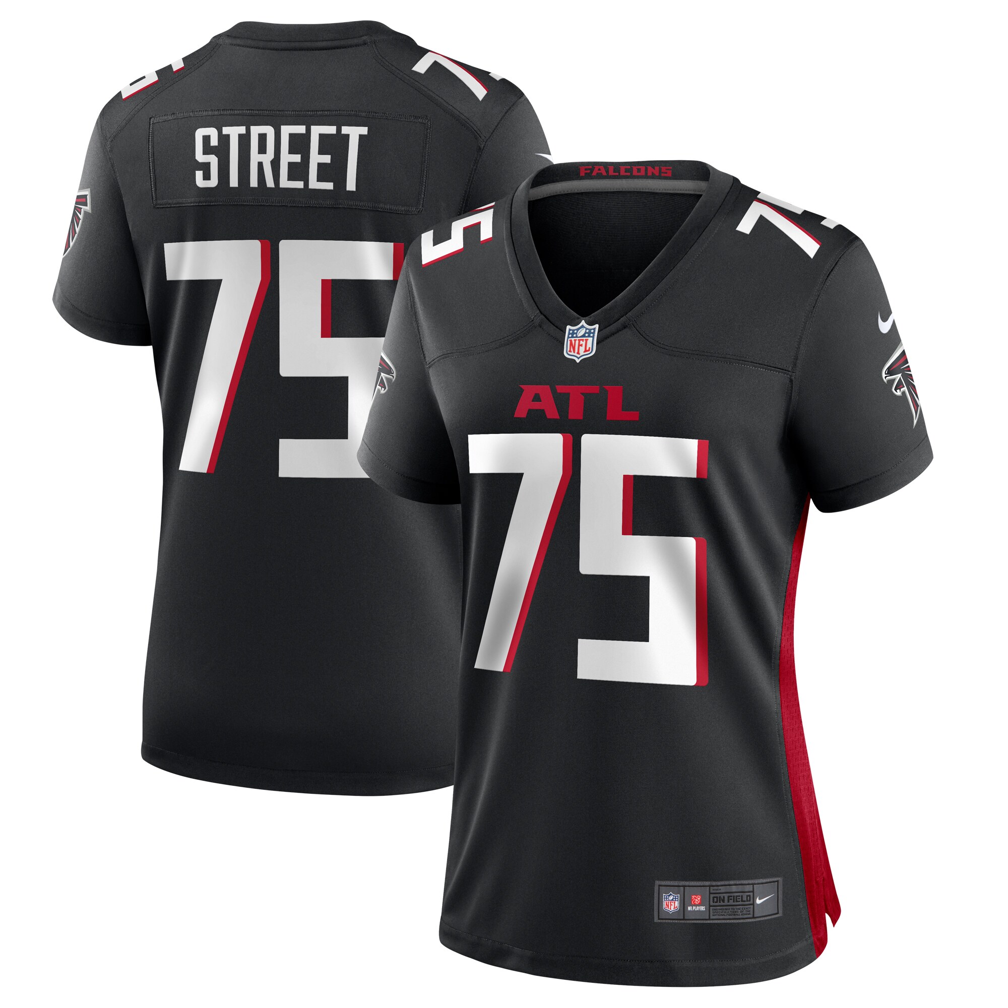 Kentavius Street Atlanta Falcons Nike Women’s Game Jersey – Black