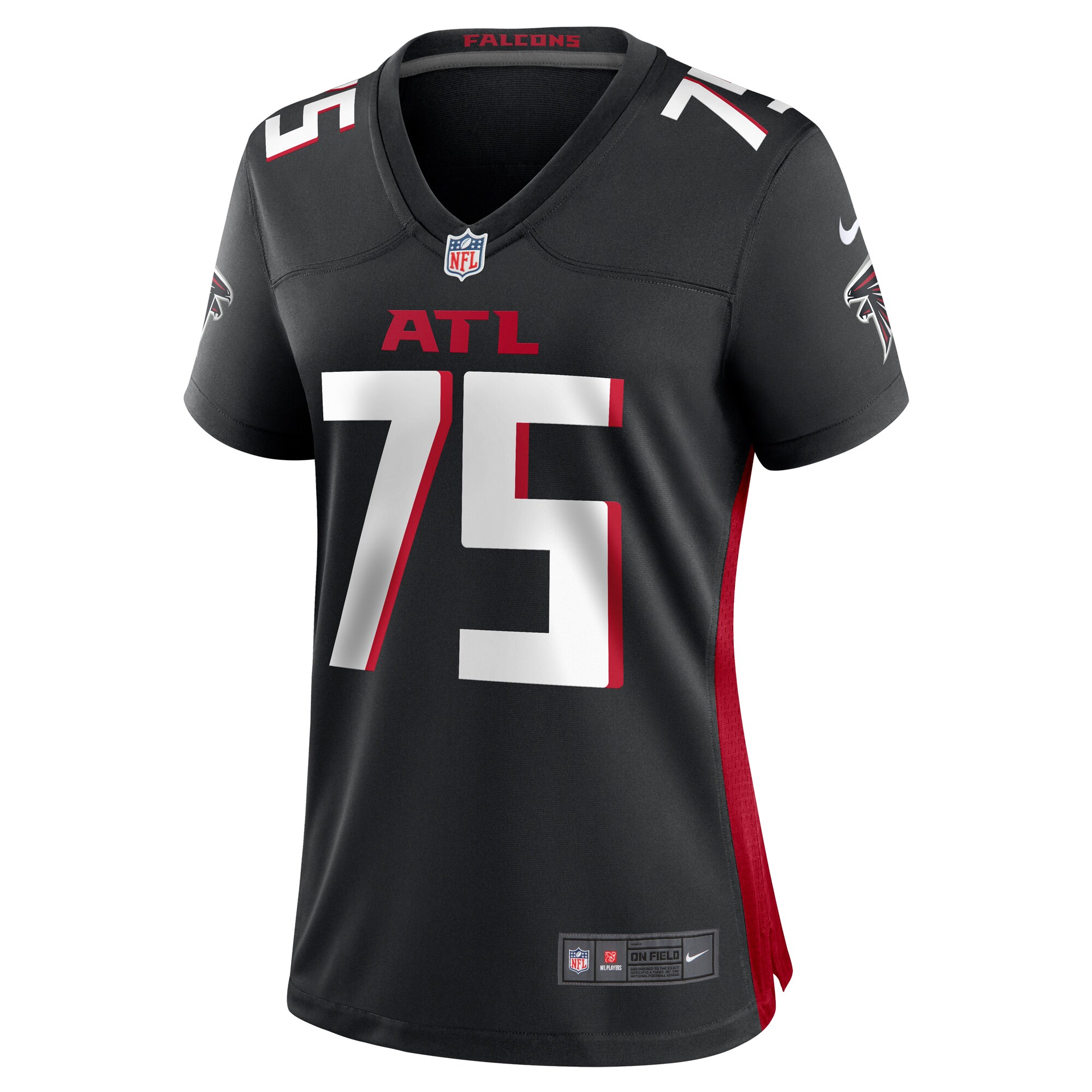 Kentavius Street Atlanta Falcons Nike Women’s Game Jersey – Black - Image 2