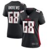 Josh Andrews Atlanta Falcons Nike Women’s Game Player Jersey – Black