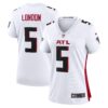 Drake London Atlanta Falcons Nike Women’s Away Game Player Jersey – White