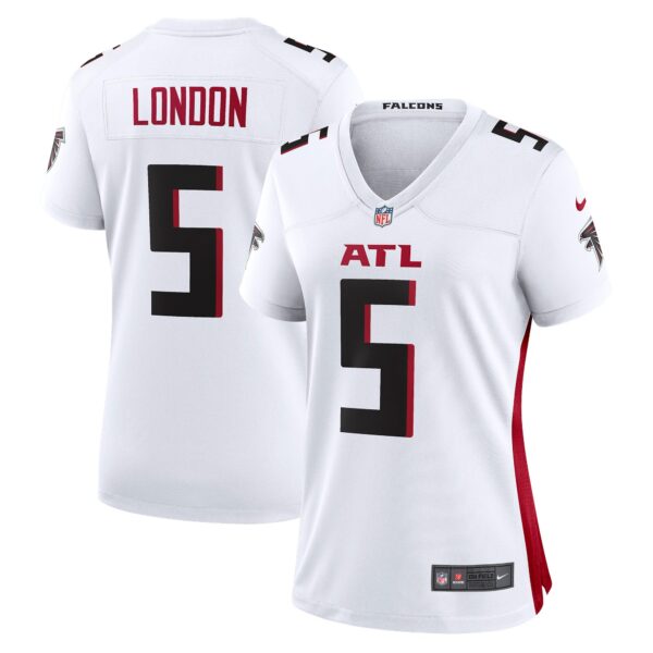 Drake London Atlanta Falcons Nike Women’s Away Game Player Jersey – White