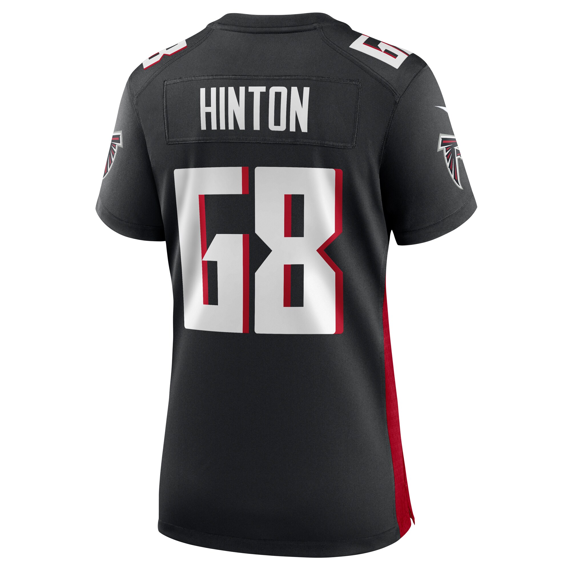 Kyle Hinton Atlanta Falcons Nike Women’s Team Game Jersey – Black - Image 3