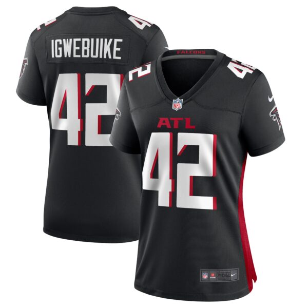Godwin Igwebuike Atlanta Falcons Nike Women’s Game Jersey – Black