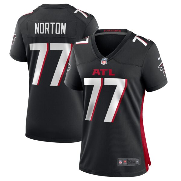 Storm Norton Atlanta Falcons Nike Women’s Game Jersey – Black