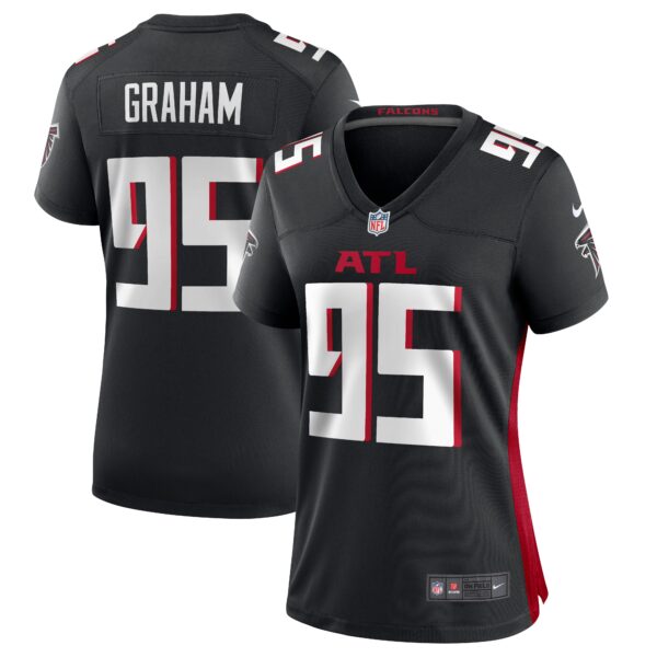 Ta’Quon Graham Atlanta Falcons Nike Women’s Game Jersey – Black