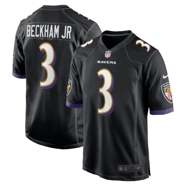 Odell Beckham Jr. Baltimore Ravens Nike Alternate Game Jersey – Black