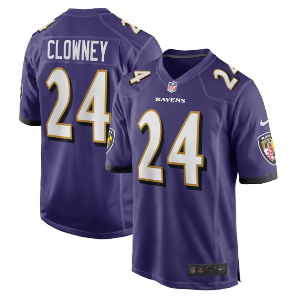 Jadeveon Clowney Baltimore Ravens Nike Game Jersey – Purple