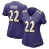 Derrick Henry Baltimore Ravens Nike Women’s Game Player Jersey – Purple