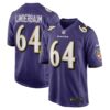 Tyler Linderbaum Baltimore Ravens Nike Player Game Jersey – Purple