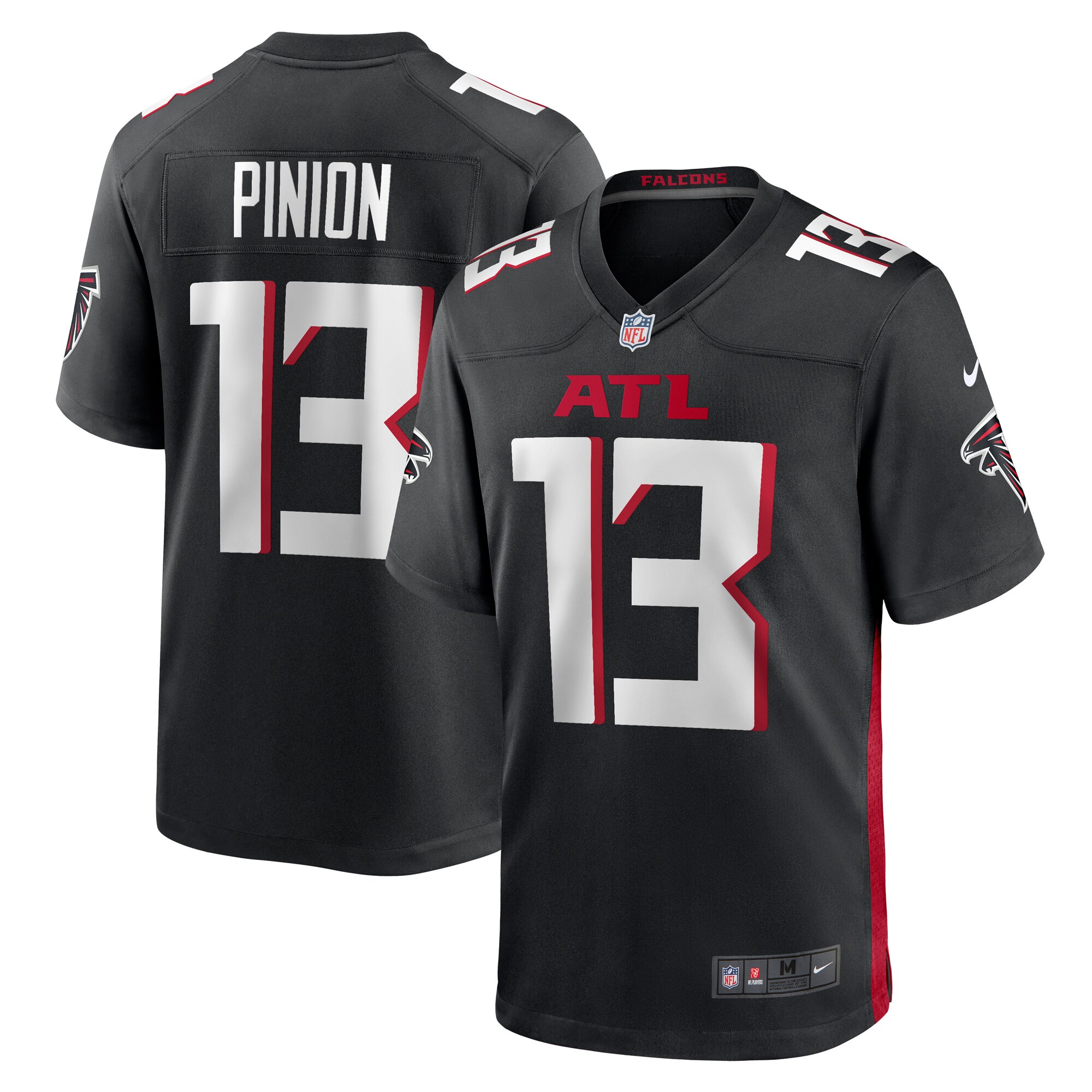 Bradley Pinion Atlanta Falcons Nike Game Player Jersey – Black