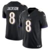 Lamar Jackson Baltimore Ravens Nike Vapor F.U.S.E. Limited Jersey – Black