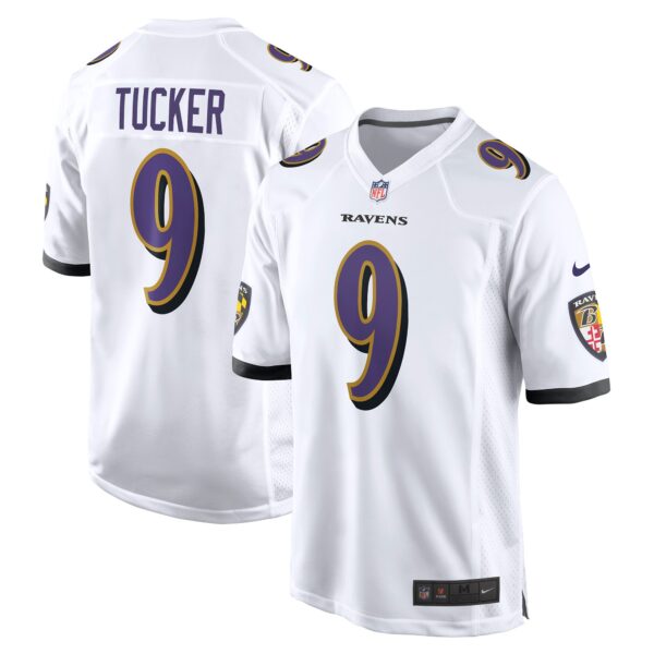 Justin Tucker Baltimore Ravens Nike Game Jersey – White