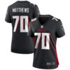 Jake Matthews Atlanta Falcons Nike Women’s Game Jersey – Black