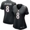 Lamar Jackson Baltimore Ravens Nike Women’s Game Event Jersey – Black