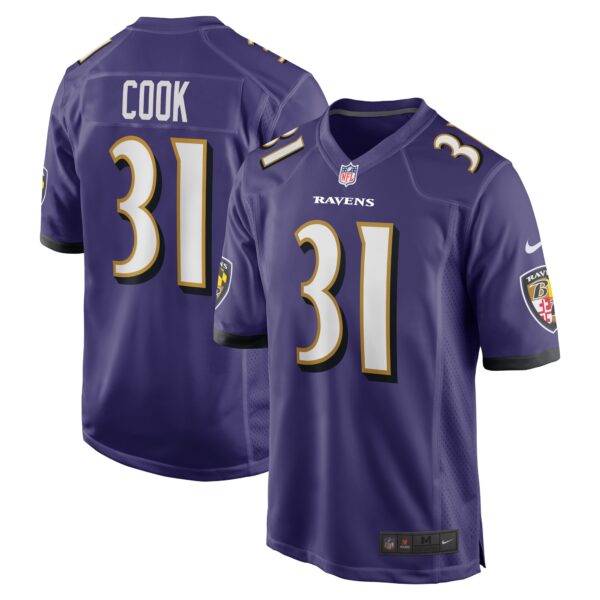 Dalvin Cook Baltimore Ravens Nike Game Jersey – Purple
