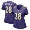 Trayvon Mullen Jr. Baltimore Ravens Nike Women’s Team Game Jersey – Purple