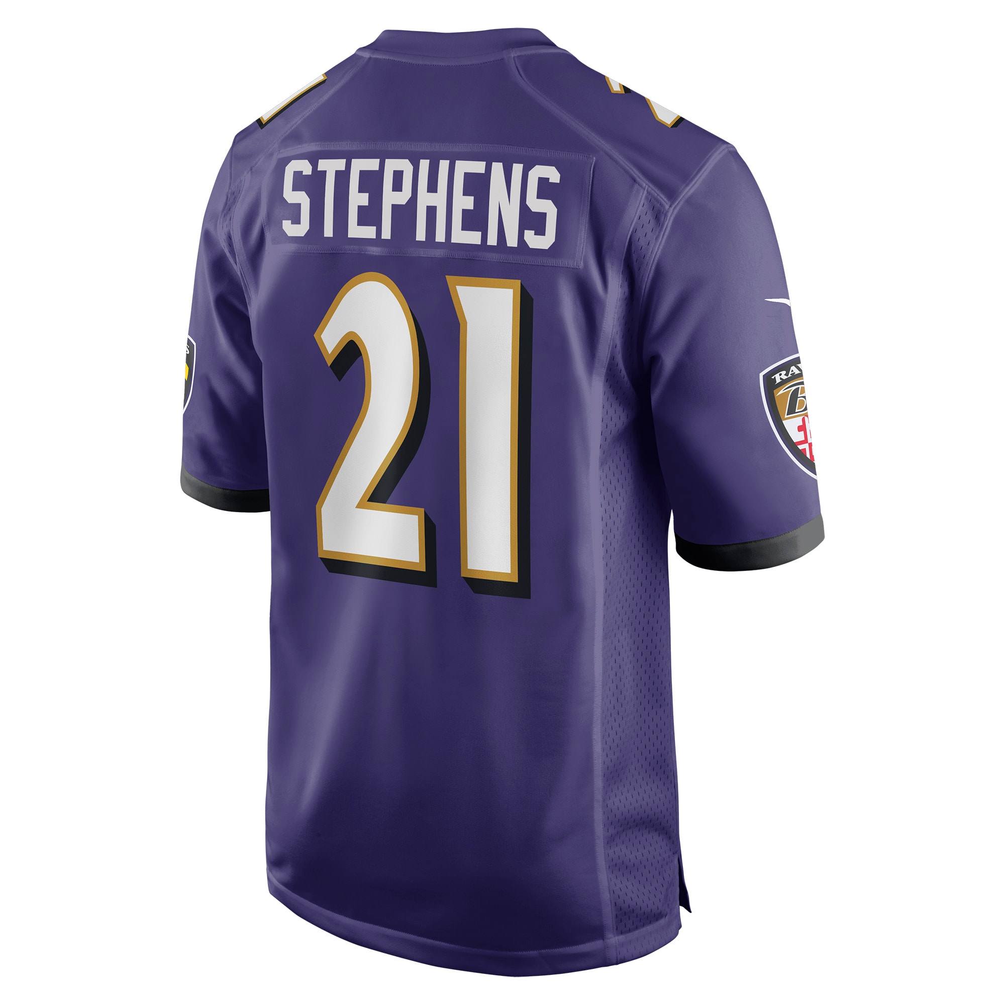 Brandon Stephens Baltimore Ravens Nike Game Jersey – Purple - Image 3