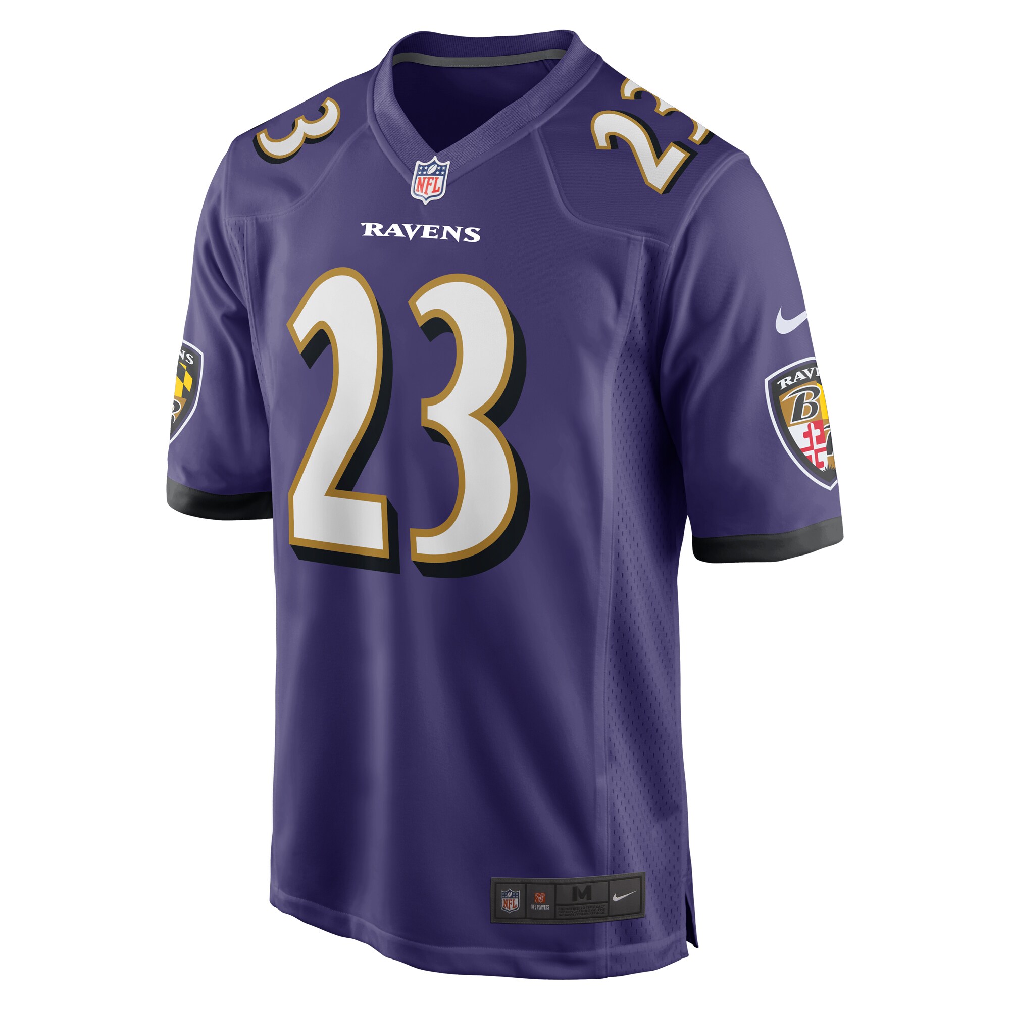 Rock Ya-Sin Baltimore Ravens Nike Game Jersey – Purple - Image 2