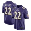 Damarion Williams Baltimore Ravens Nike Player Game Jersey – Purple