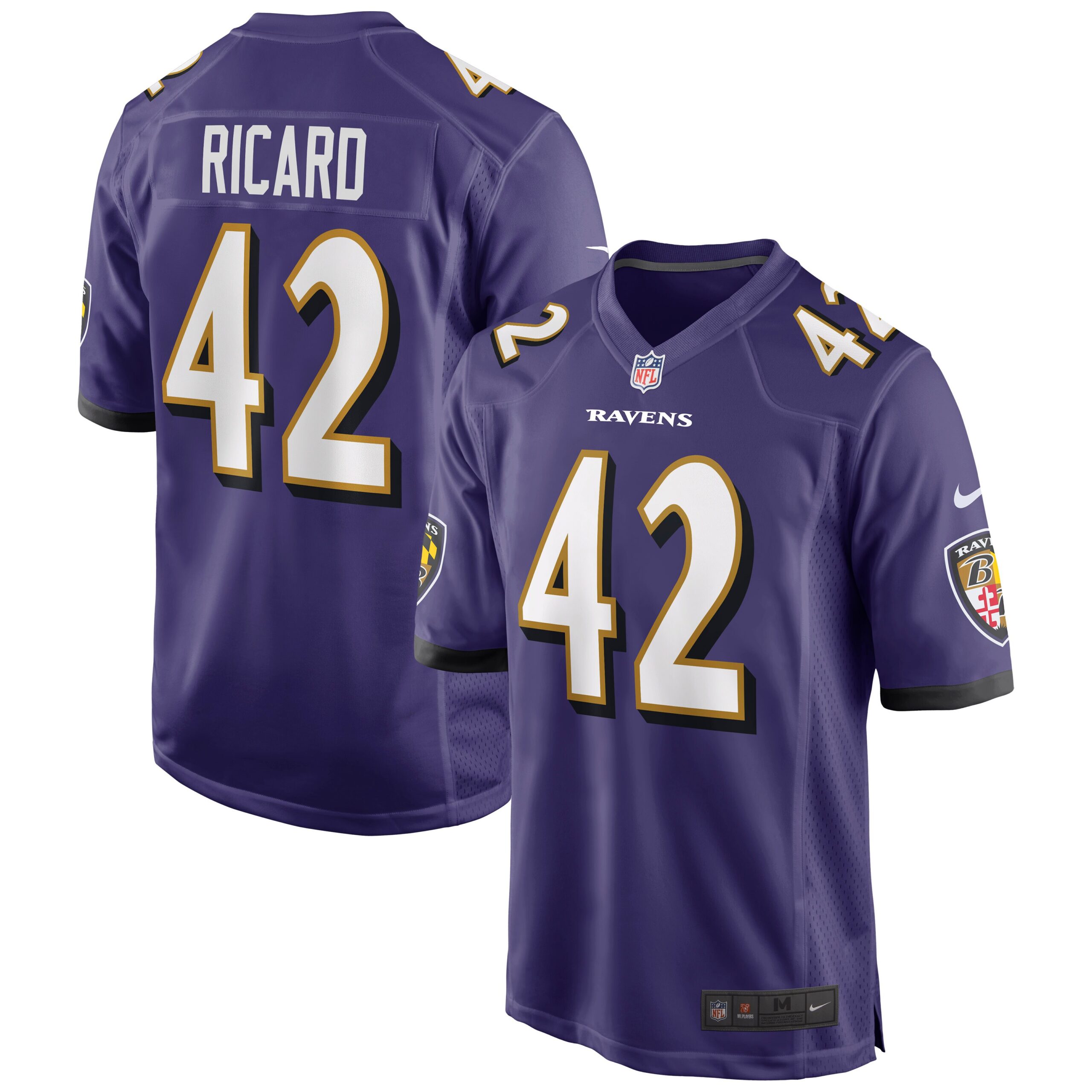 Patrick Ricard Baltimore Ravens Nike Game Jersey – Purple