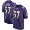Bart Scott Baltimore Ravens Nike Game Retired Player Jersey – Purple